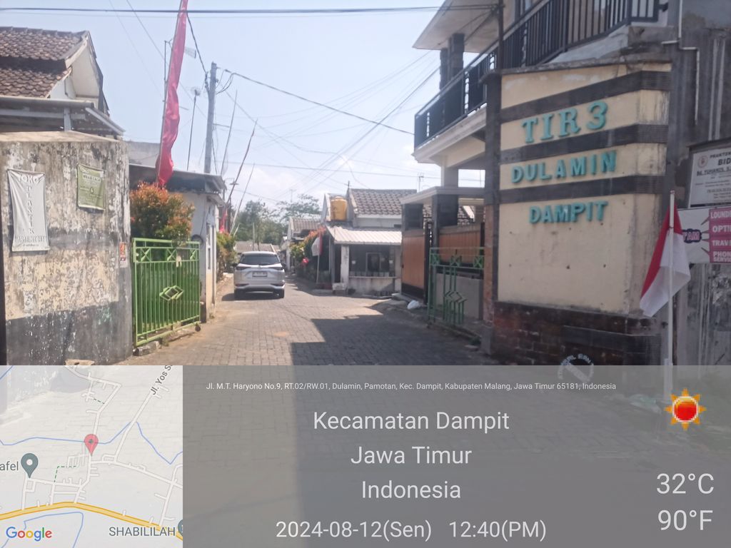 foto gerbang perumahan MORSE REGENCY DAMPIT TAHAP II