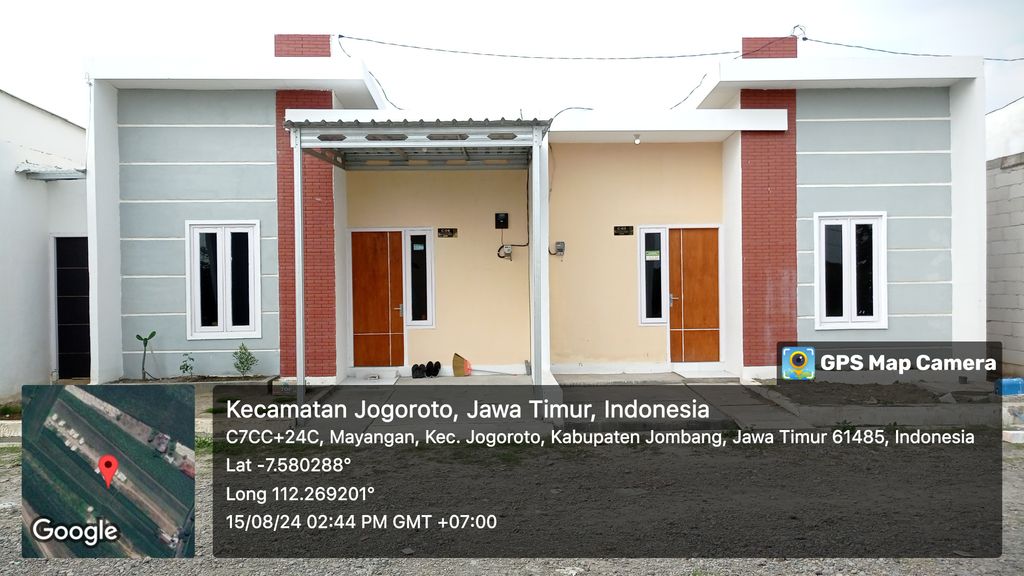foto tampak rumah tipe RUMAH SUBSIDI C06-C12 perumahan GRIYA MAYANG PERMAI