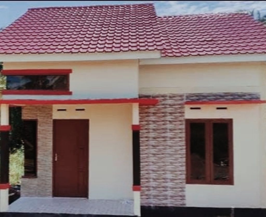 foto tampak rumah tipe SUBSIDI perumahan CENDANA ASRI 2