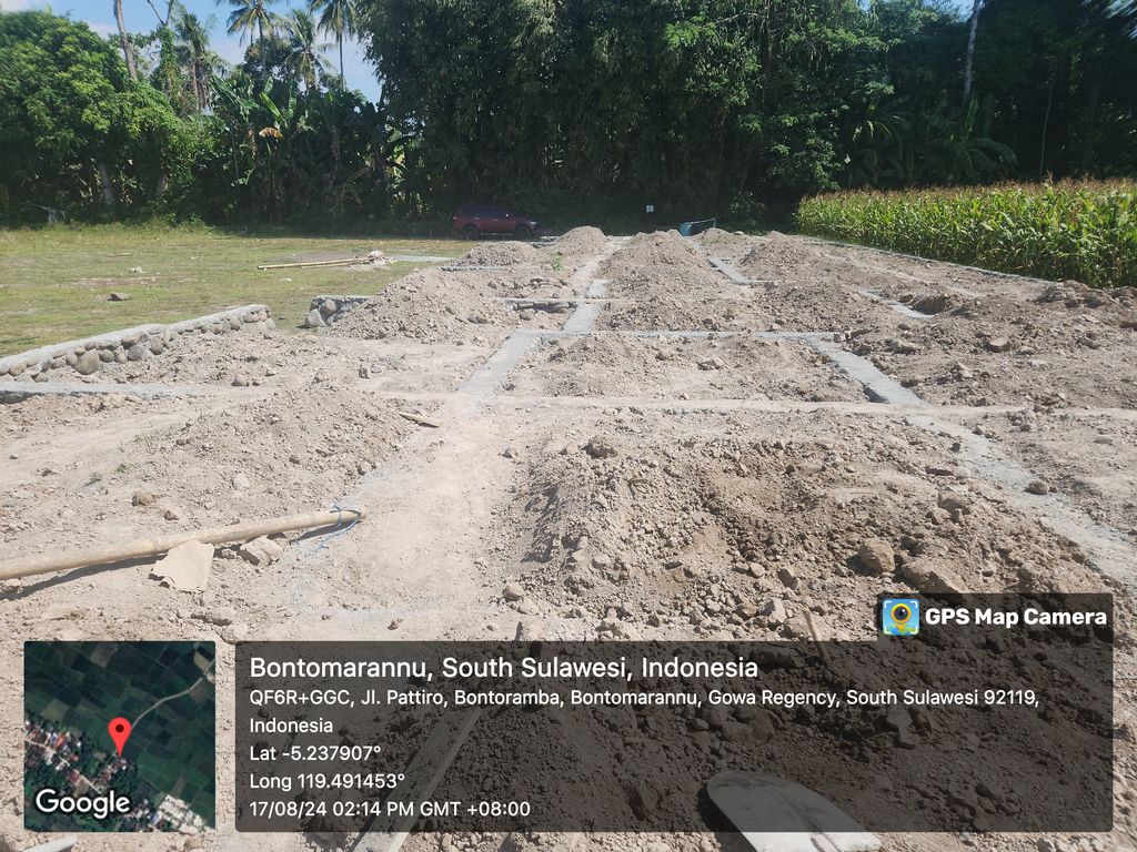 foto posisi tengah perumahan DARUSSALAM LAND 3 PATTIRO