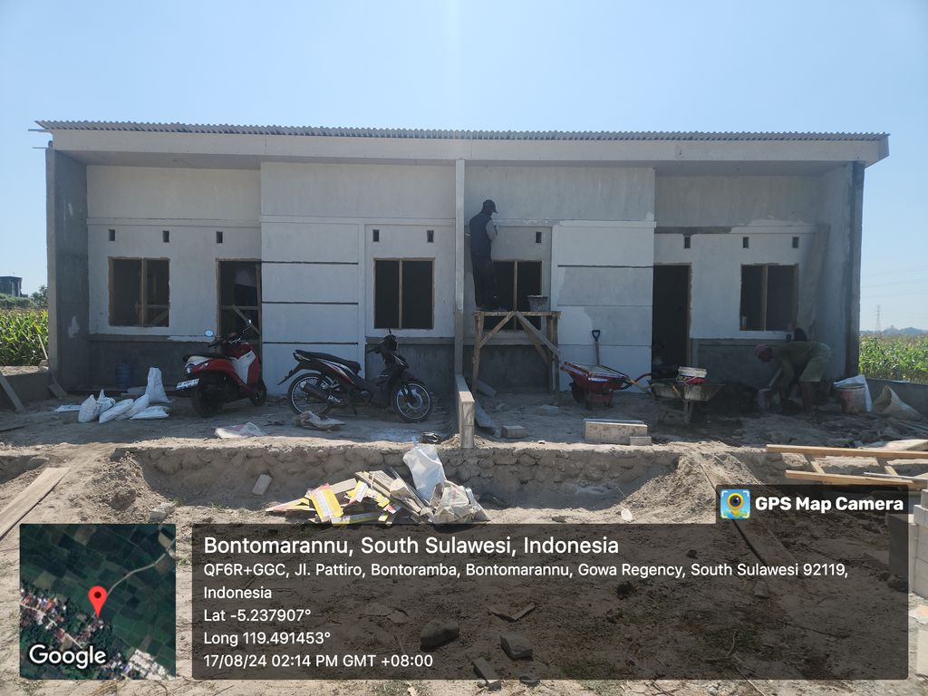 foto contoh rumah perumahan DARUSSALAM LAND 3 PATTIRO
