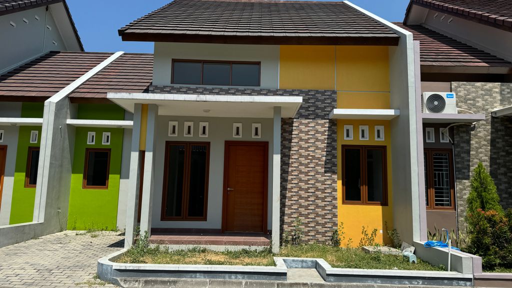 foto tampak rumah tipe Pasadena 1 perumahan Pasadena 1 Residence