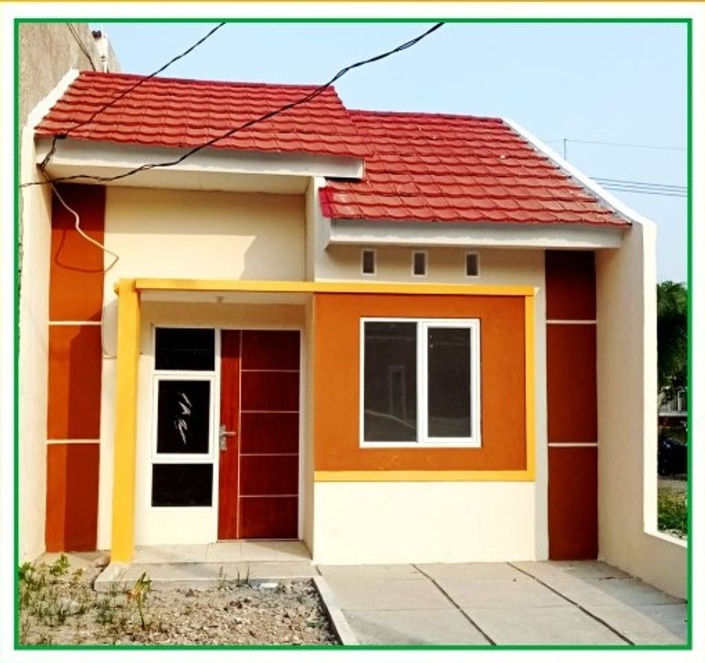 foto tampak rumah tipe 30/60 Pesona Baru Blok B perumahan PESONA KALANGSURIA ( PESONA BARU )