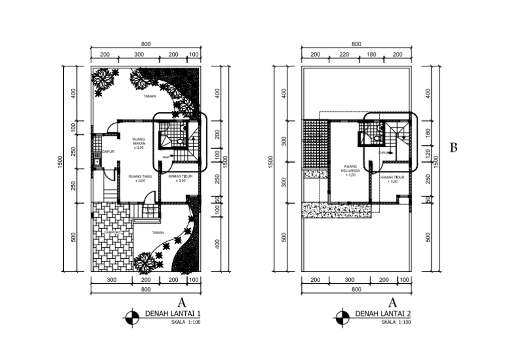 foto denah rumah tipe 60/162 perumahan Sapphire Hill