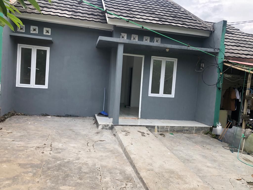 foto tampak rumah tipe 32/76 perumahan Bukit Rangkas Indah Tahap 1