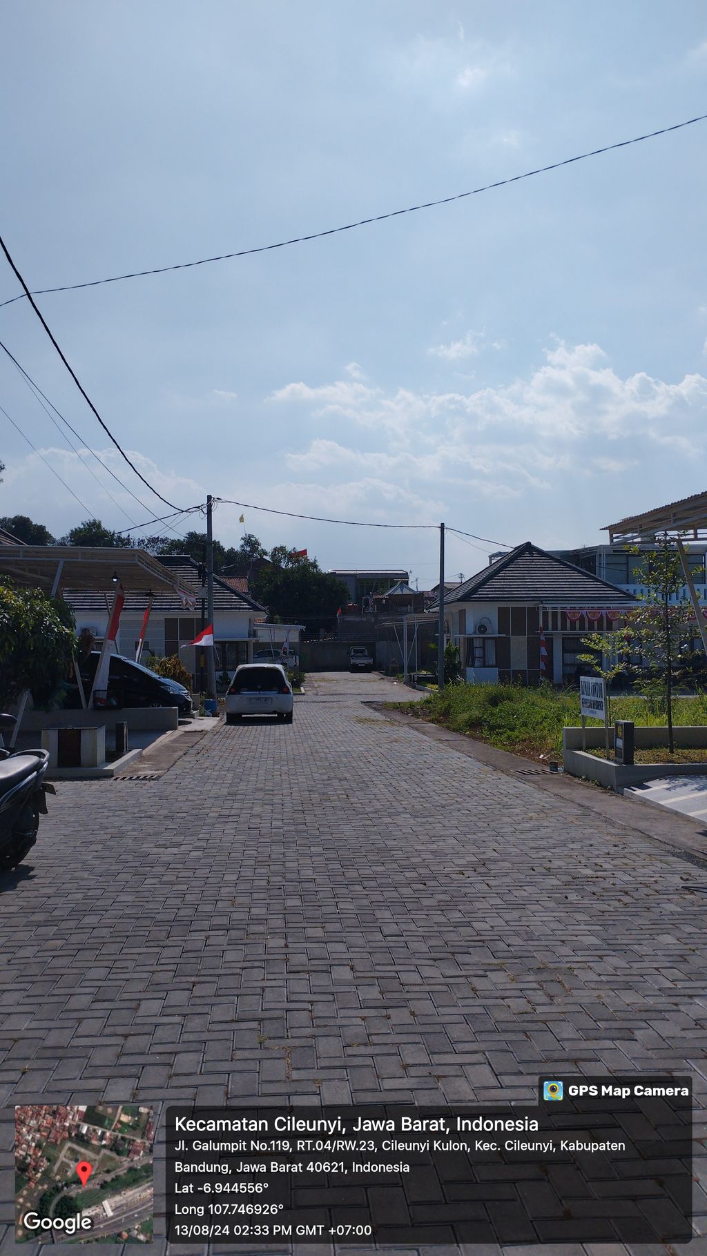 foto posisi tengah perumahan Gemintang Residence