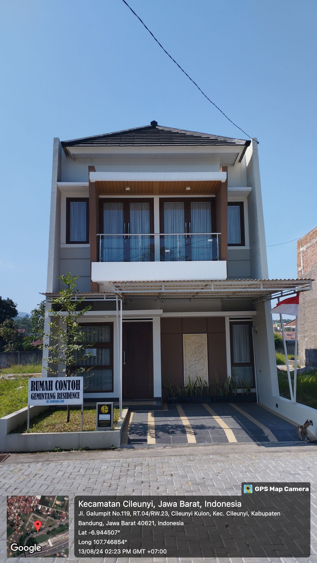foto contoh rumah perumahan Gemintang Residence