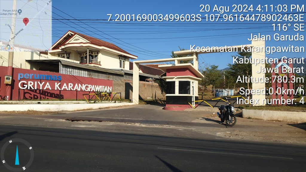 foto gerbang perumahan BIDELIA GRIYA KARANGPAWITAN GARUT