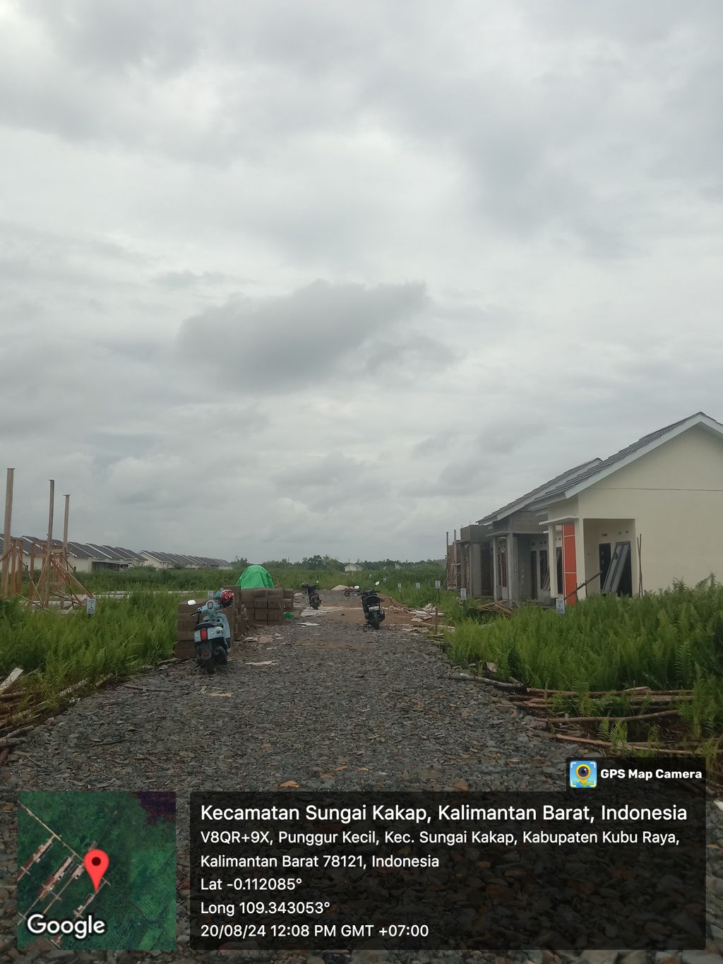 foto posisi tengah perumahan BUMI SERDAM INDAH 2 BLOK EFGHI