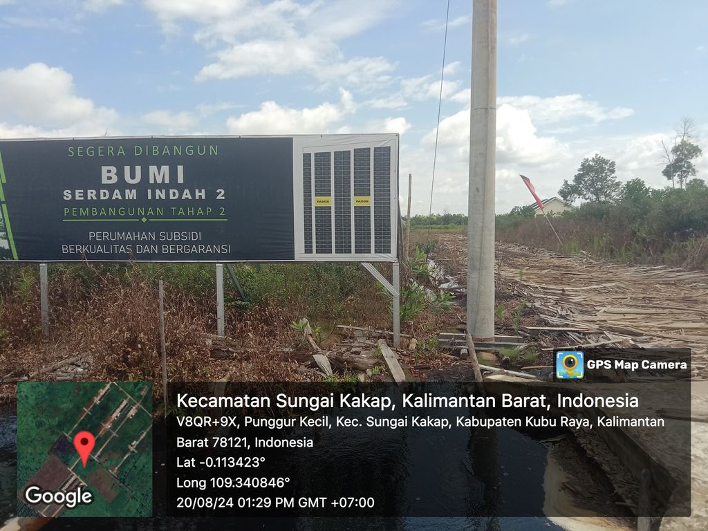 foto gerbang perumahan BUMI SERDAM INDAH 2 BLOK EFGHI