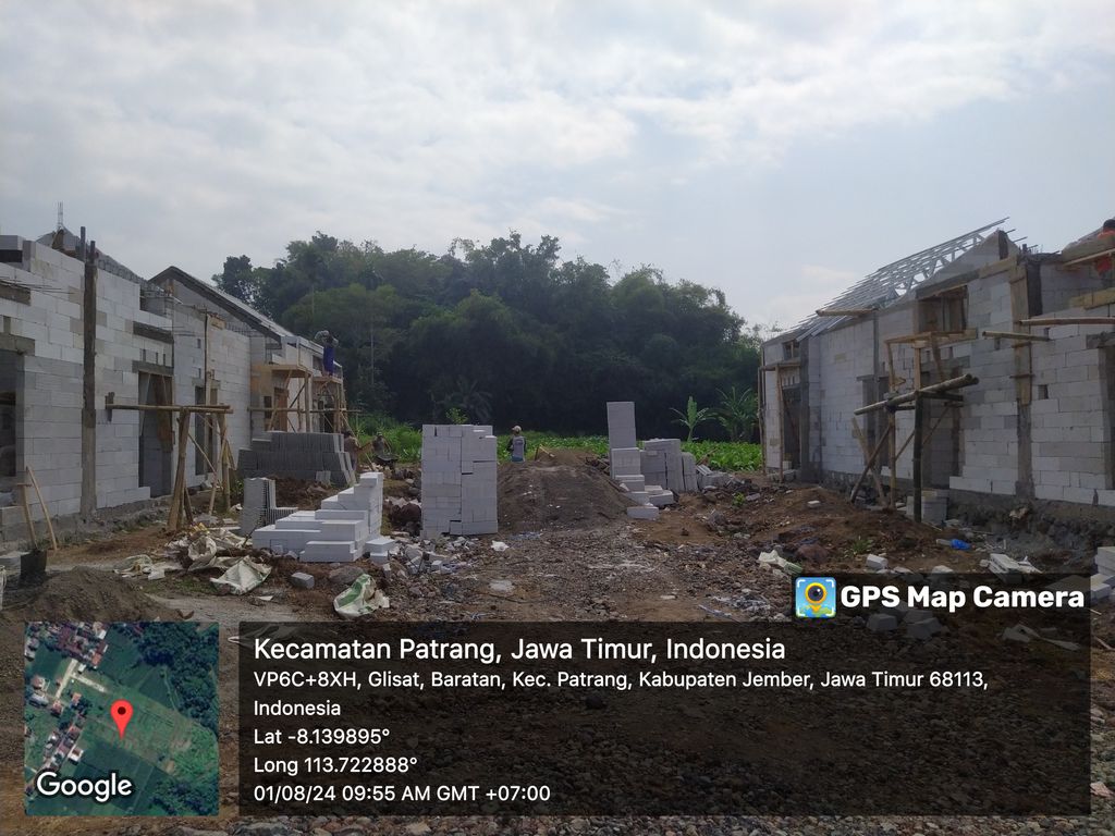foto posisi tengah perumahan RAJAWALI RESIDENCE