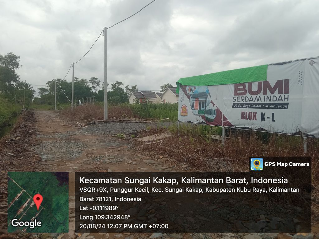 foto gerbang perumahan BUMI SERDAM INDAH BLOK KL