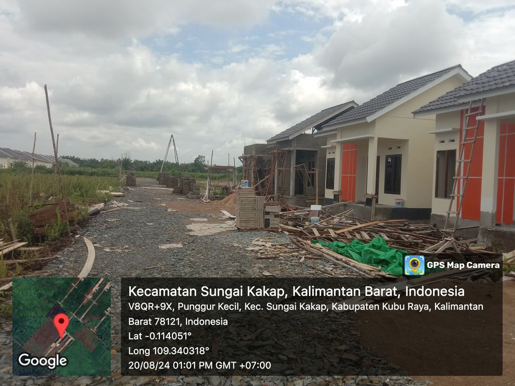 foto posisi tengah perumahan BUMI SERDAM INDAH BLOK KL