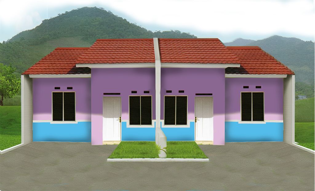 foto tampak rumah tipe 30/60 perumahan PERUMAHAN BUKIT CENDANA