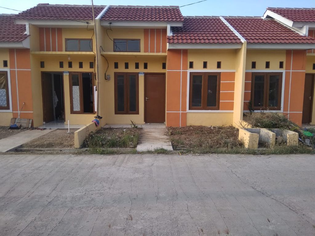 foto tampak rumah tipe 27-60 perumahan PILAR MAS PERSADA 2