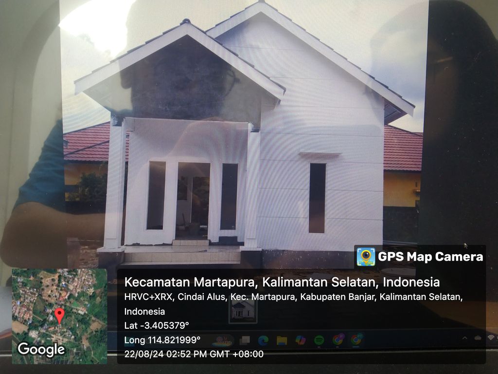 foto posisi tengah perumahan GRIYA TUNGKARAN PERMAI