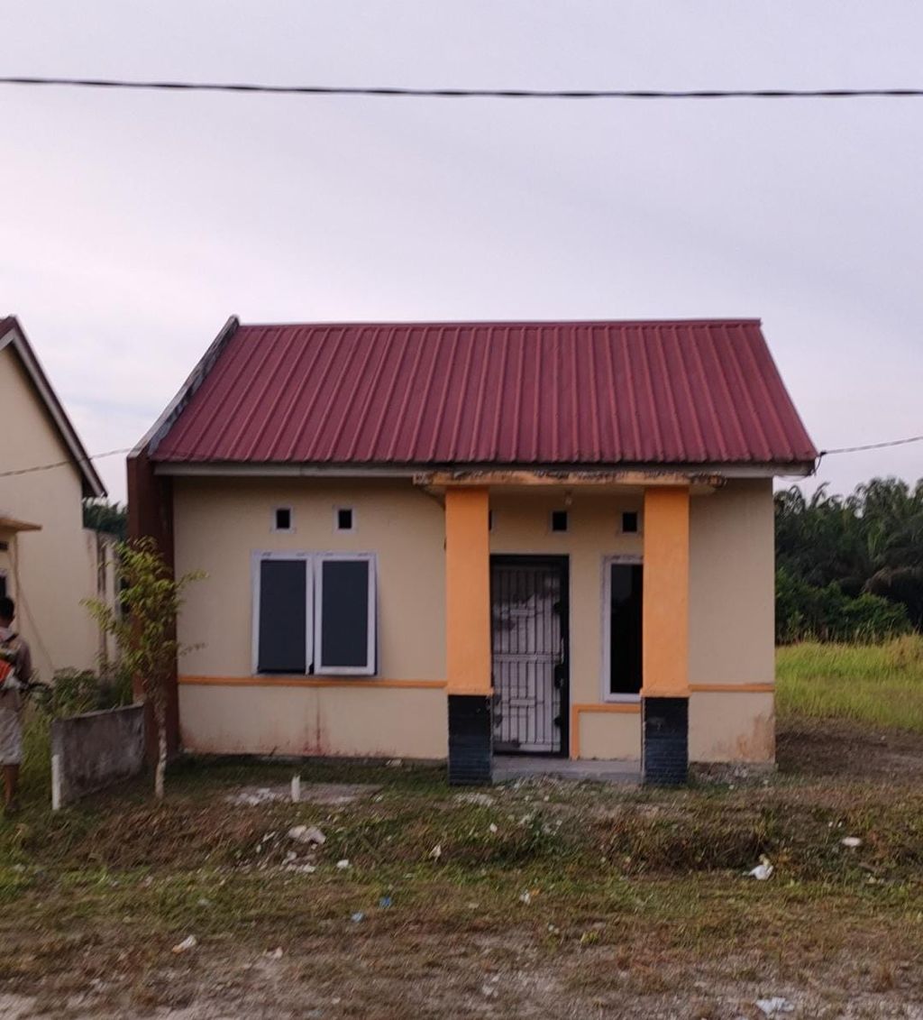 foto tampak rumah tipe SUBSIDI perumahan GRIYA SIAK LESTARI