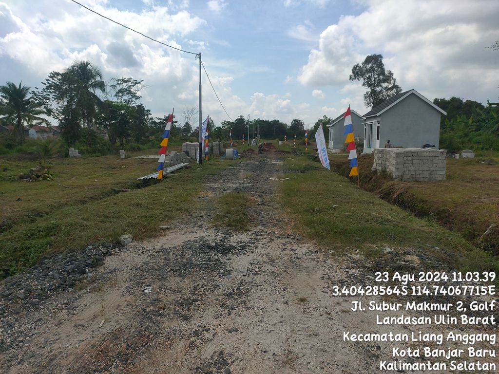 foto gerbang perumahan Berkah Golf Residence