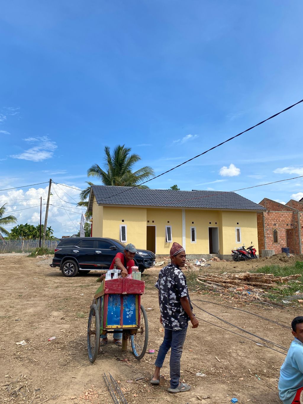 foto posisi tengah perumahan GRIYA TANAH MAS SEJAHTERA