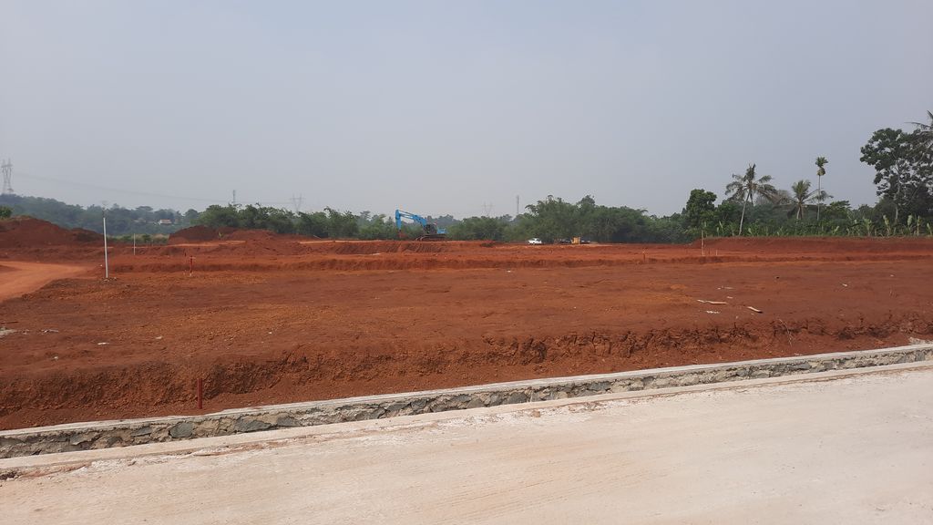 foto posisi tengah perumahan PURI BEGAWAN CISEENG