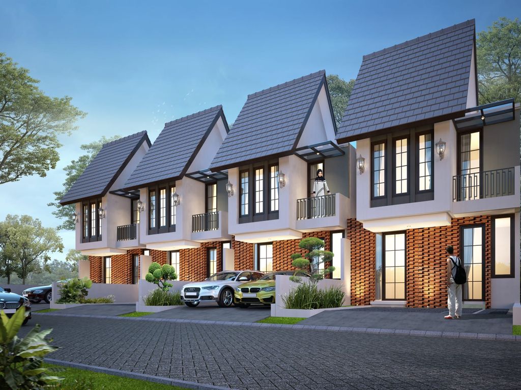 foto tampak rumah tipe T-60G perumahan GRAND ALEENA