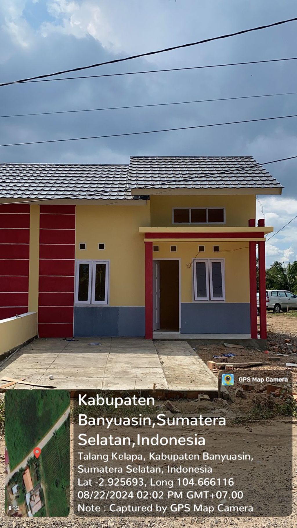 foto tampak rumah tipe 36 perumahan GRIYA TANAH MAS SEJAHTERA