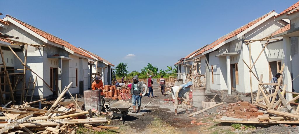 foto posisi tengah perumahan GREEN DIVA DAVA RESIDENCE TAHAP 2