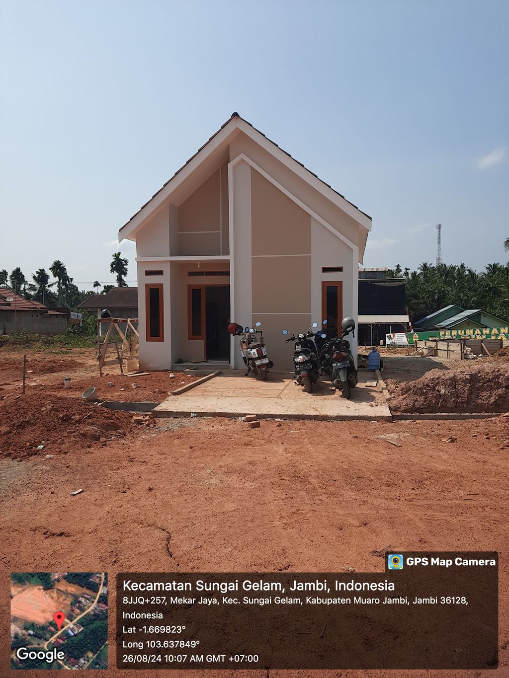 foto contoh rumah perumahan Puri Rinjani