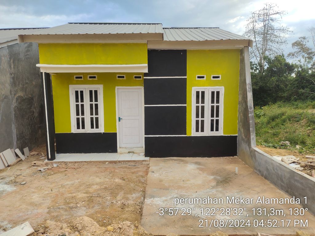 foto tampak rumah tipe 36 subsidi perumahan PERUMAHAN MEKAR ALAMANDA 1