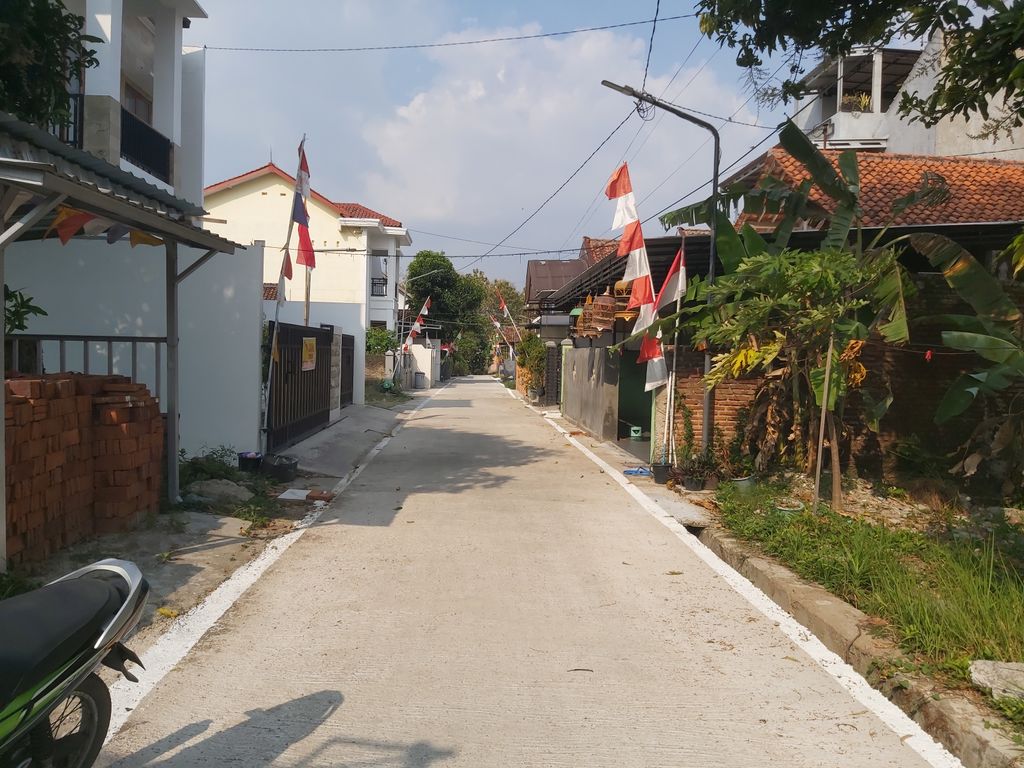 foto gerbang perumahan Griya Tiara Indah