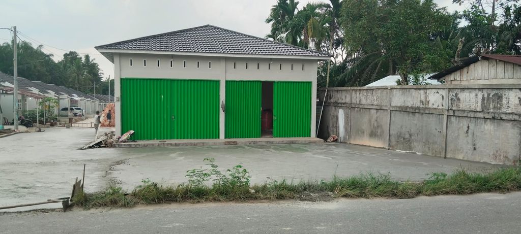 foto tampak rumah tipe KIOS perumahan WAHANA MANDIRI 6