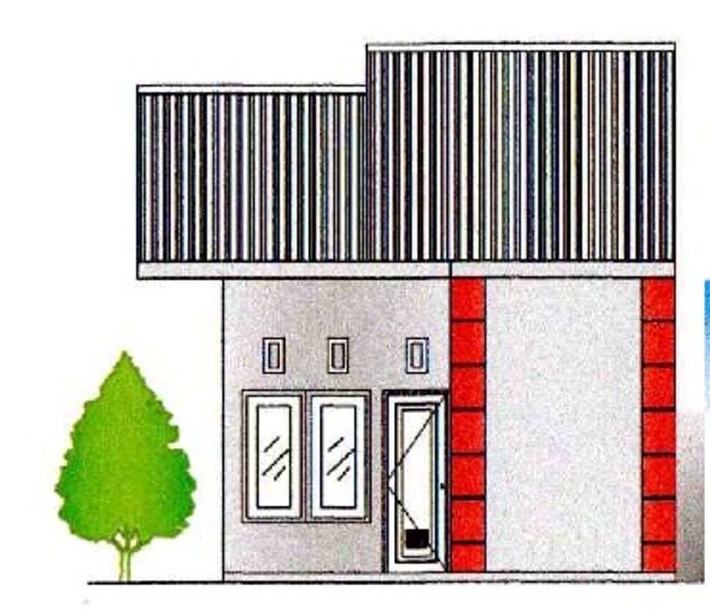 foto tampak rumah tipe 36 perumahan PERUM SYAKI PERMAI 7