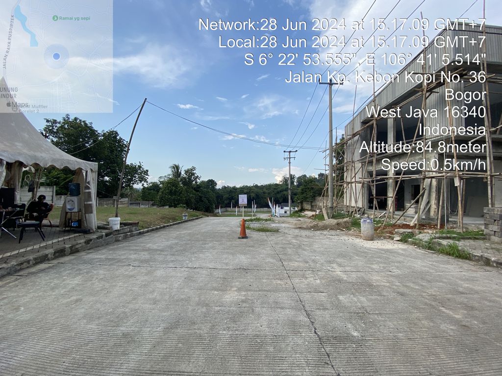 foto gerbang perumahan Serpong Village Residence