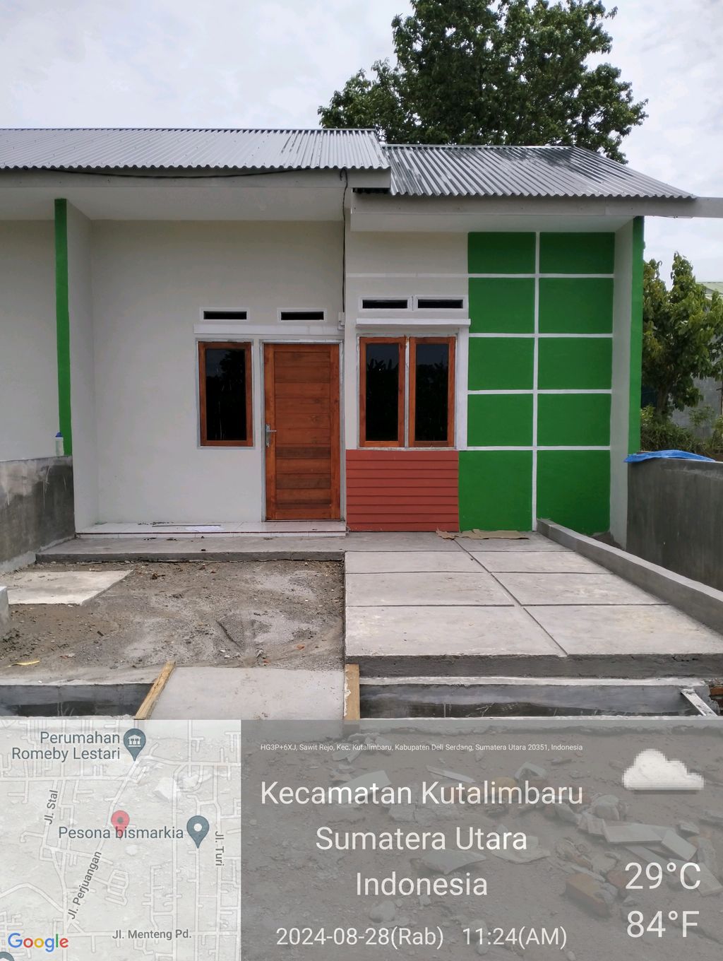 foto contoh rumah perumahan Perumahan Griya Belimbing