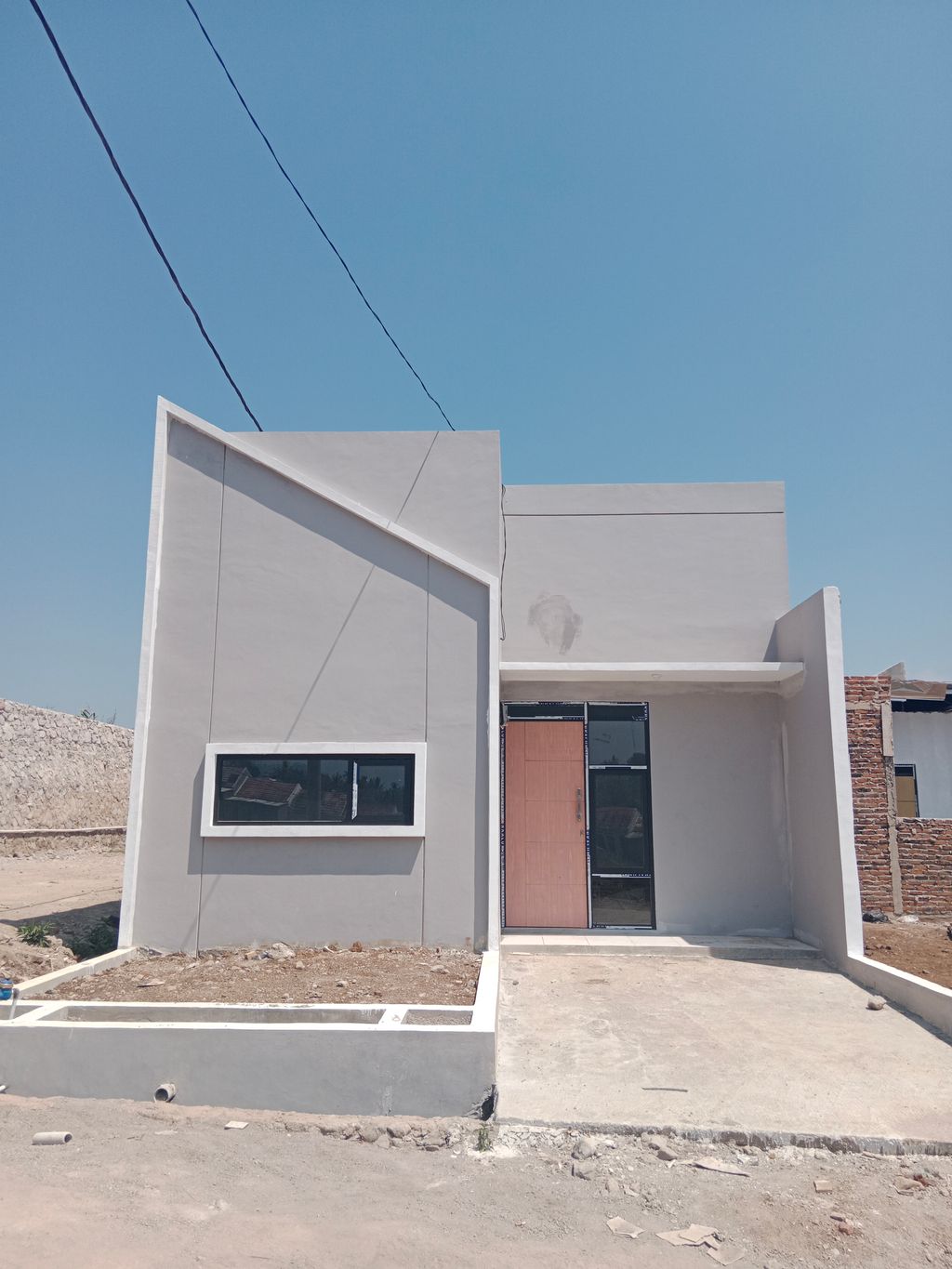 foto tampak rumah tipe 34/60 perumahan SAS RESIDENCE SINDANGPALAY