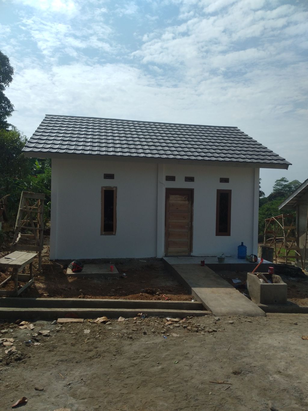 foto denah rumah tipe 36 perumahan Patimura Harapan Jaya