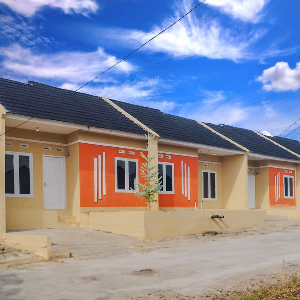 foto tampak rumah tipe Subsidi perumahan Bukit Refah Residence Cianjur