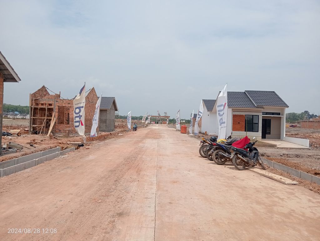 foto denah rumah tipe 36/91 perumahan SURYA ALAM LESTARI