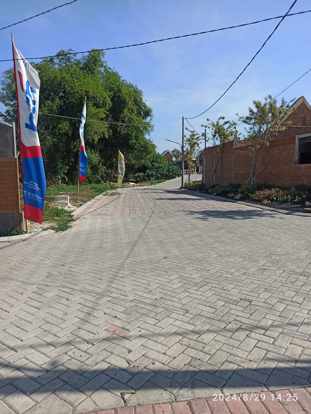 foto posisi tengah perumahan REKA VILLAGE TAHAP 3