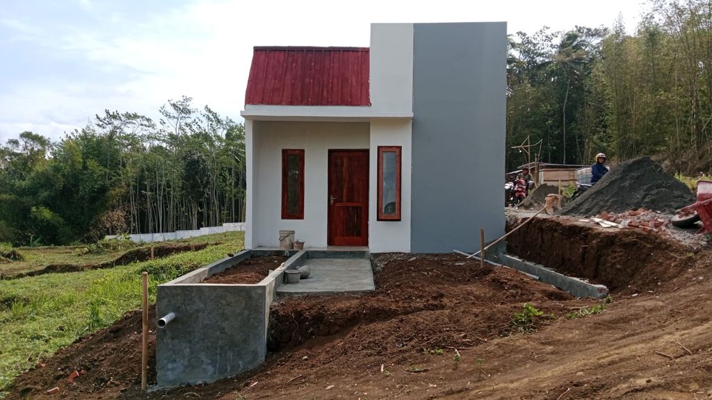 foto contoh rumah perumahan Santera Hill