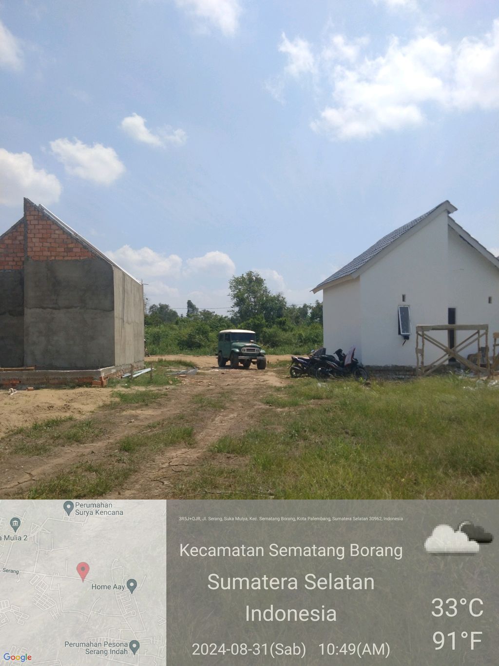foto posisi tengah perumahan RIYANDA RESIDENCE 5