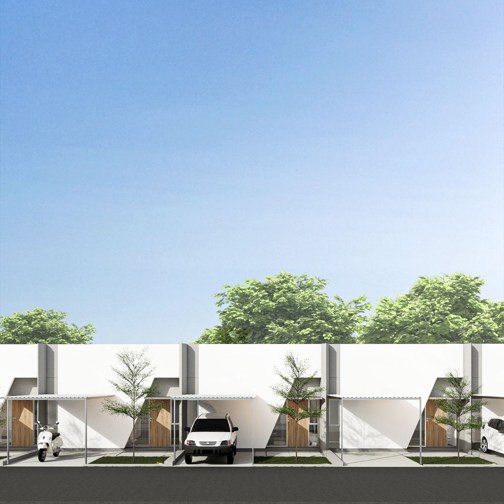 foto tampak rumah tipe 32/60 perumahan SIPAKAR CORNER REGENCY