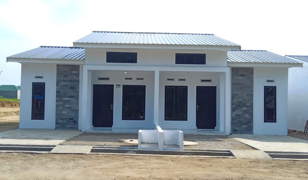 foto tampak rumah tipe 36 perumahan BAITUSSALAM RESIDENCE 3