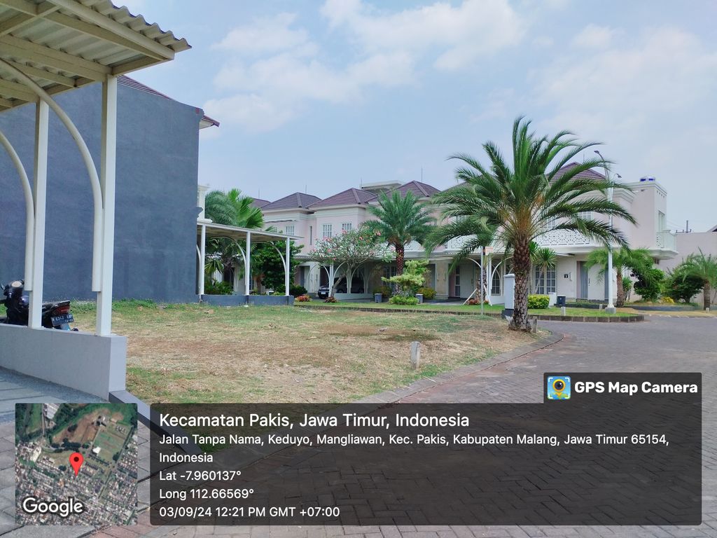 foto posisi tengah perumahan Grand PermataJingga Andalusia