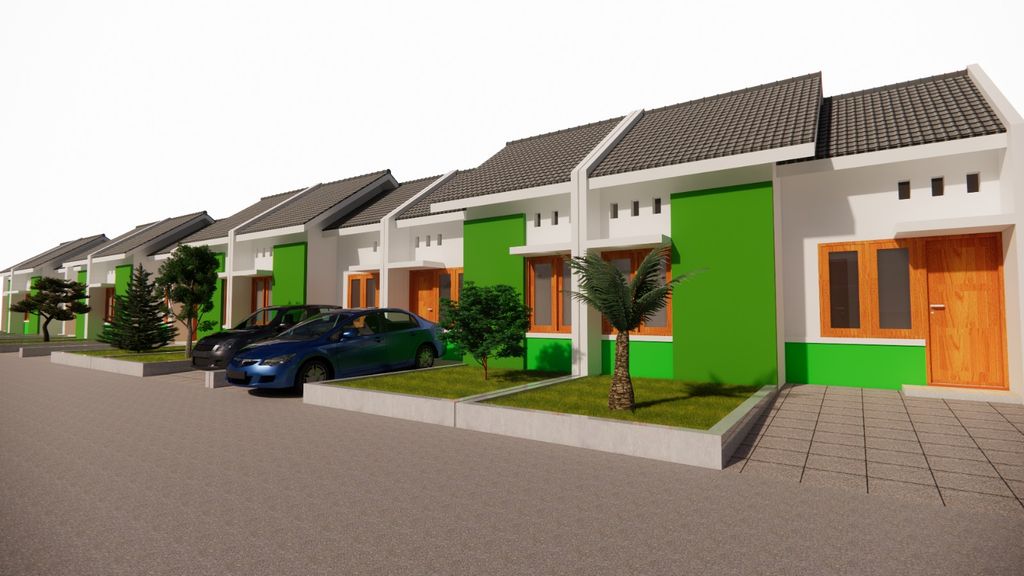 foto denah rumah tipe 21/92 perumahan Graha Sejahtera Gentan