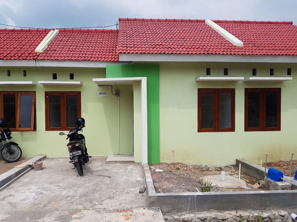 foto tampak rumah tipe 27/62 166jt perumahan Graha Sejahtera Gentan