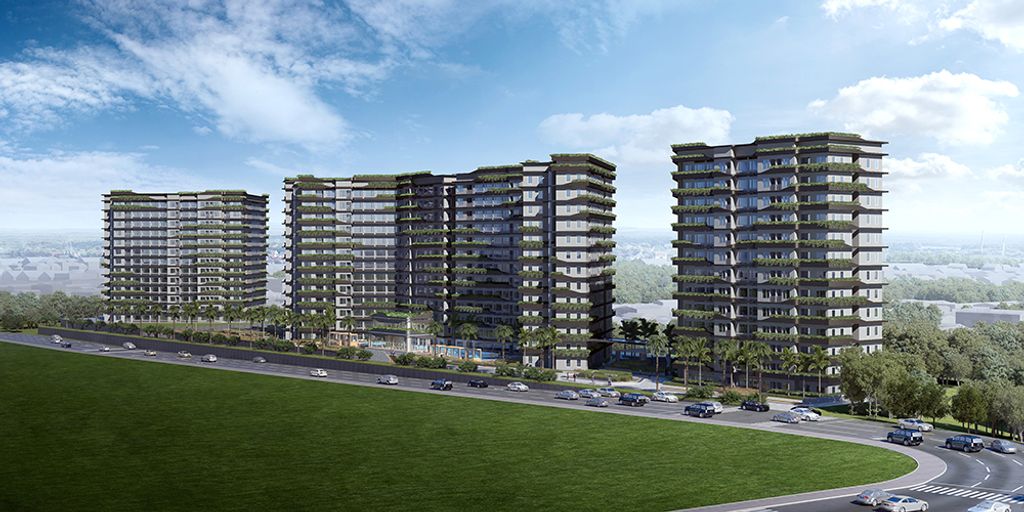 foto tampak rumah tipe 1 Bedroom D1 perumahan The Parc