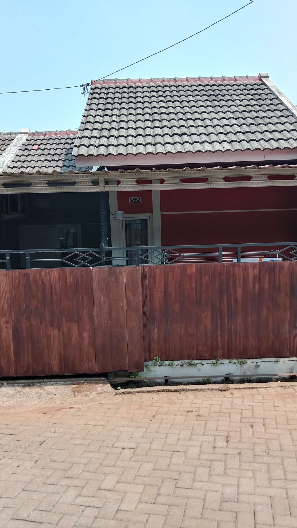 foto tampak rumah tipe 30/72 perumahan Perumahan Marison Regency Jepara