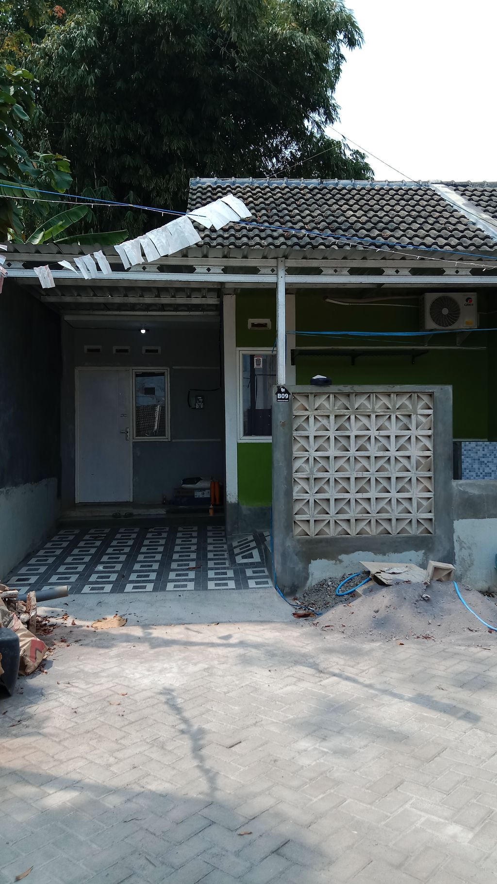 foto tampak rumah tipe 30/71 perumahan Perumahan Marison Regency Jepara
