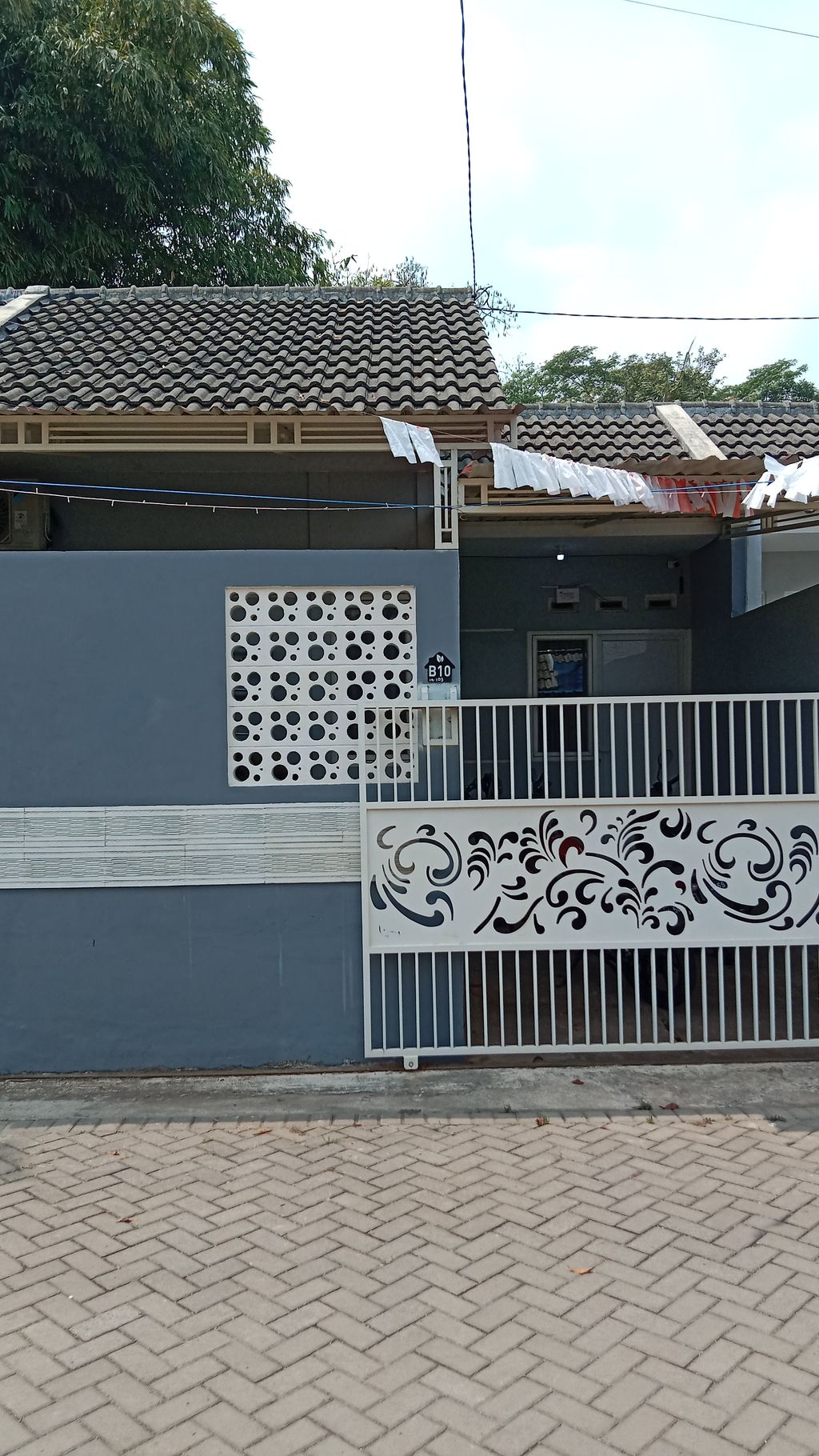 foto tampak rumah tipe 30/66 perumahan Perumahan Marison Regency Jepara